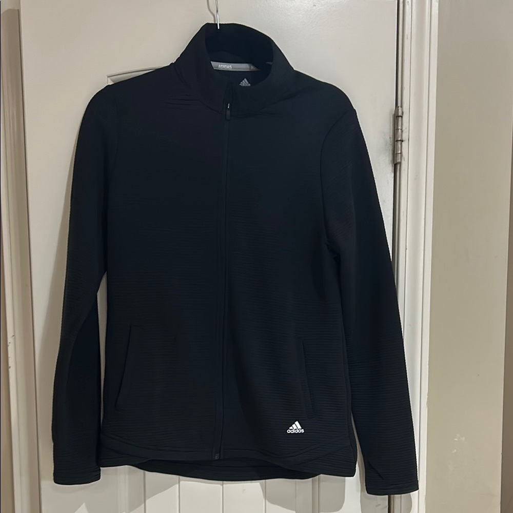 Adidas Black Zip-Up Jacket - Picture 4 of 10